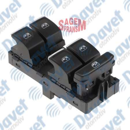 SAGEMFR 400129 Cam Acma Dugmesi Dortlu On Sol Golf 7-Passat-Tiguan-Touran-Skoda Super B